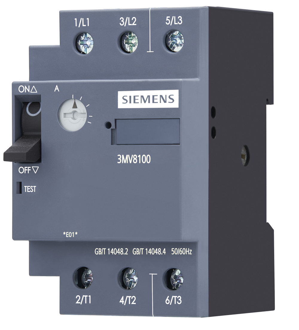 3MV8100-0MM00 Motor circuit breaker, 10-16A, for motor protection, with screw terminal