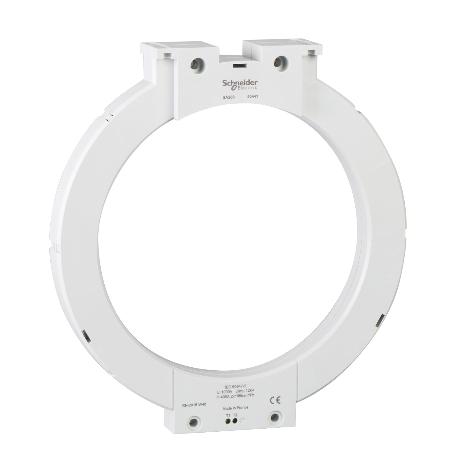 50441 closed toroid A type, for VigiPacT and Vigilhom, SA200, inner diameter 200 mm, rated current 400 A