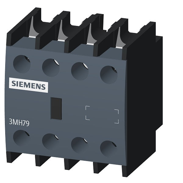 3MH7922-0CT10 Auxiliary Switch Front 2NO + 2NC Current path for 3MT7 and 3MH7 Contactor Screw terminal