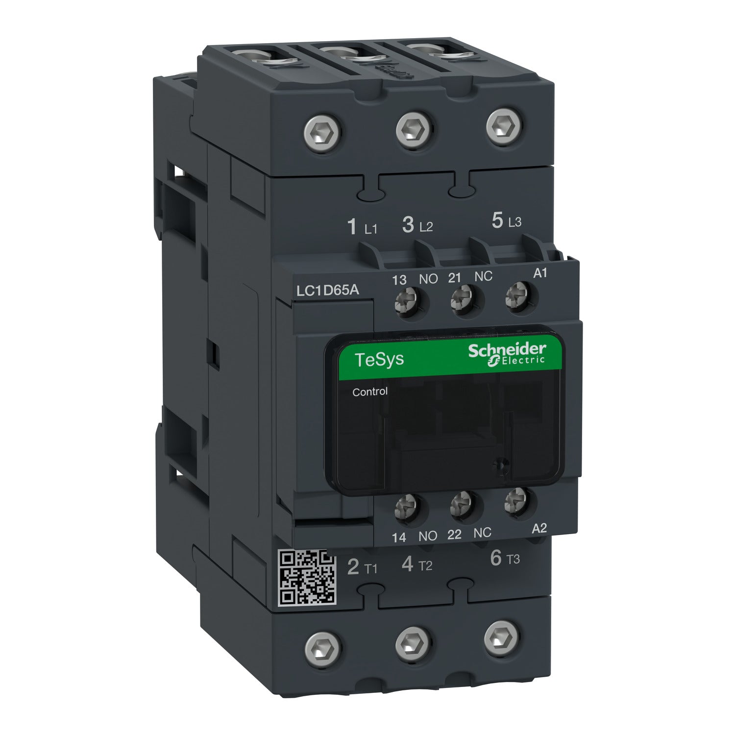 LC1D65AM7 
Contactor, TeSys Deca, 3P(3 NO), AC-3/AC-3e, <=400V, 65A, 220V AC 50/60Hz coil, screw clamp terminals