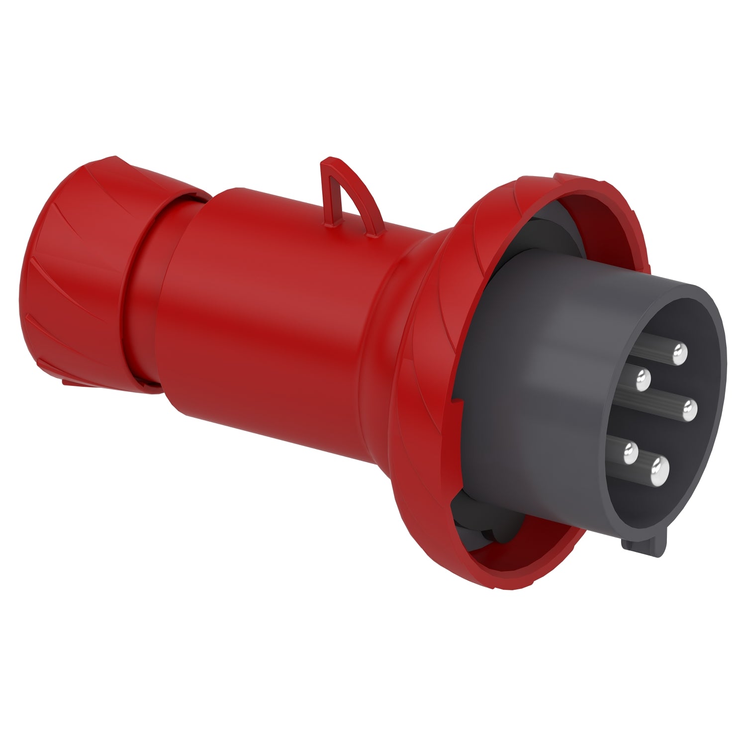 PKE32M735 PratiKa wander plug - straight - 32 A - 3P + N + E - 380...415 V AC - IP67