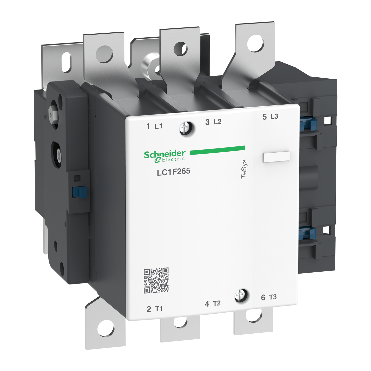 LC1F265P7 TeSys F contactor - 3P (3 NO) - AC-3 - <= 440 V 265 A - coil 230 V AC