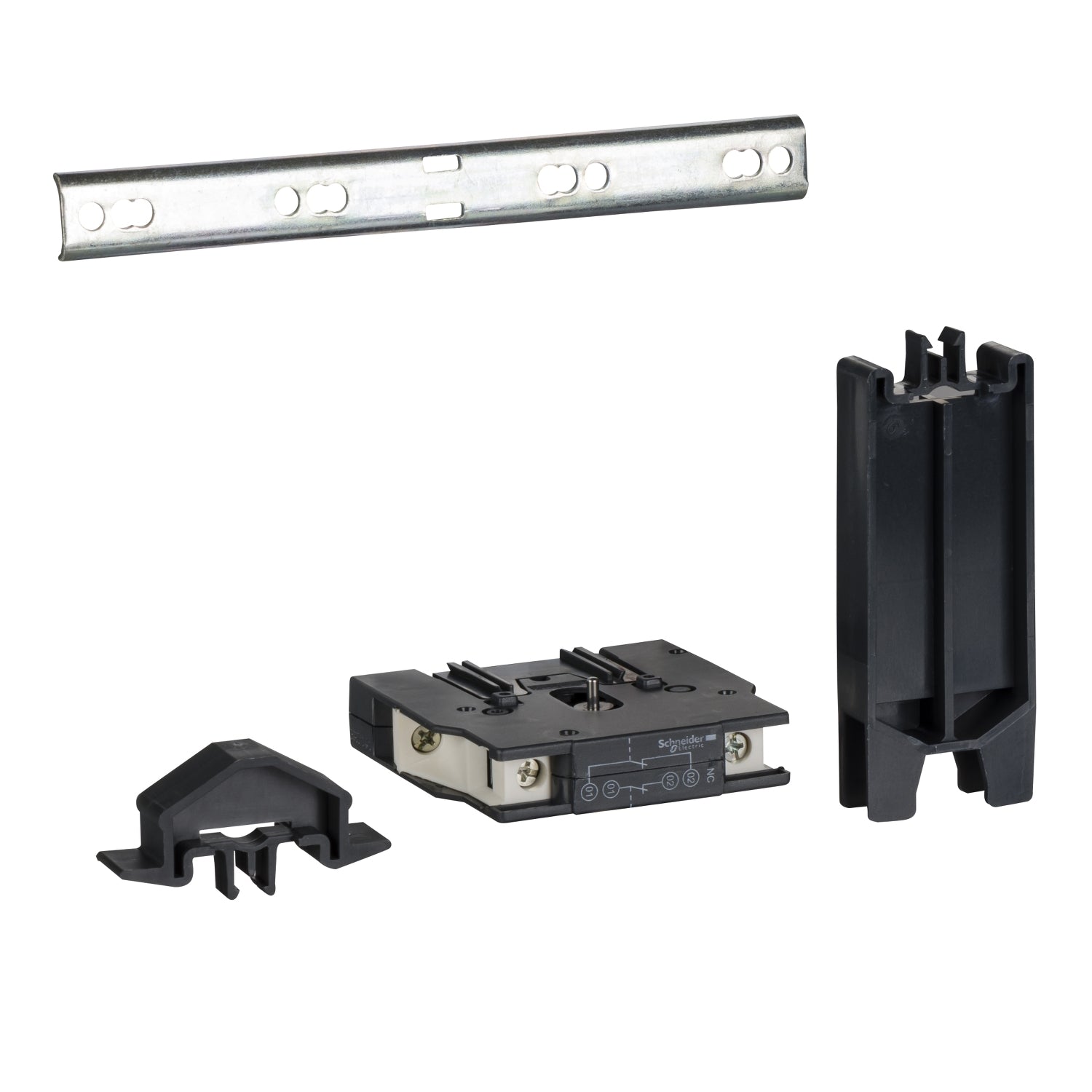 LA9D4002 Mechanical and electrical interlock, TeSys D reversing &amp; changeover, 2 contactors LC1D80-D95 AC coil