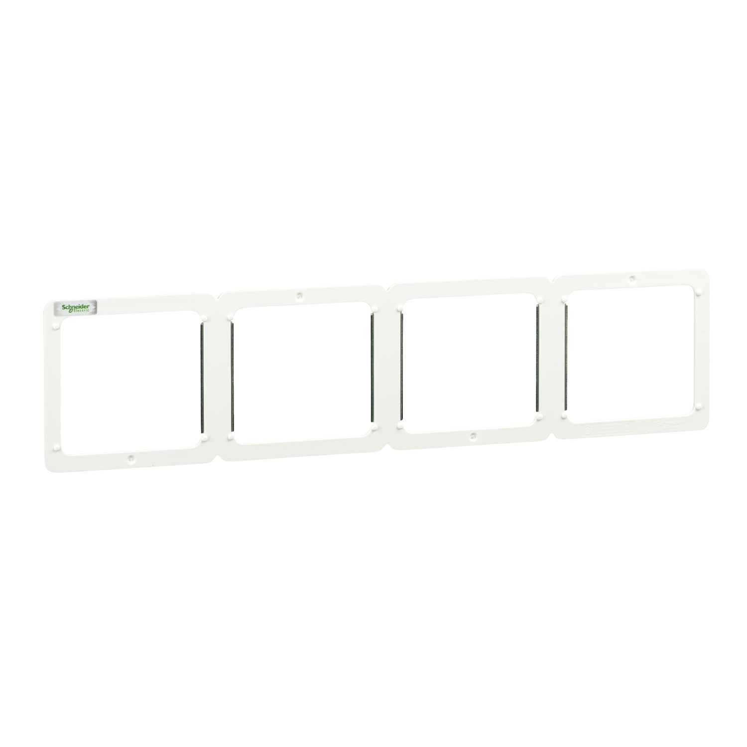 E8331_46_WE AvatarOn, aligning frame, 4 gangs, White