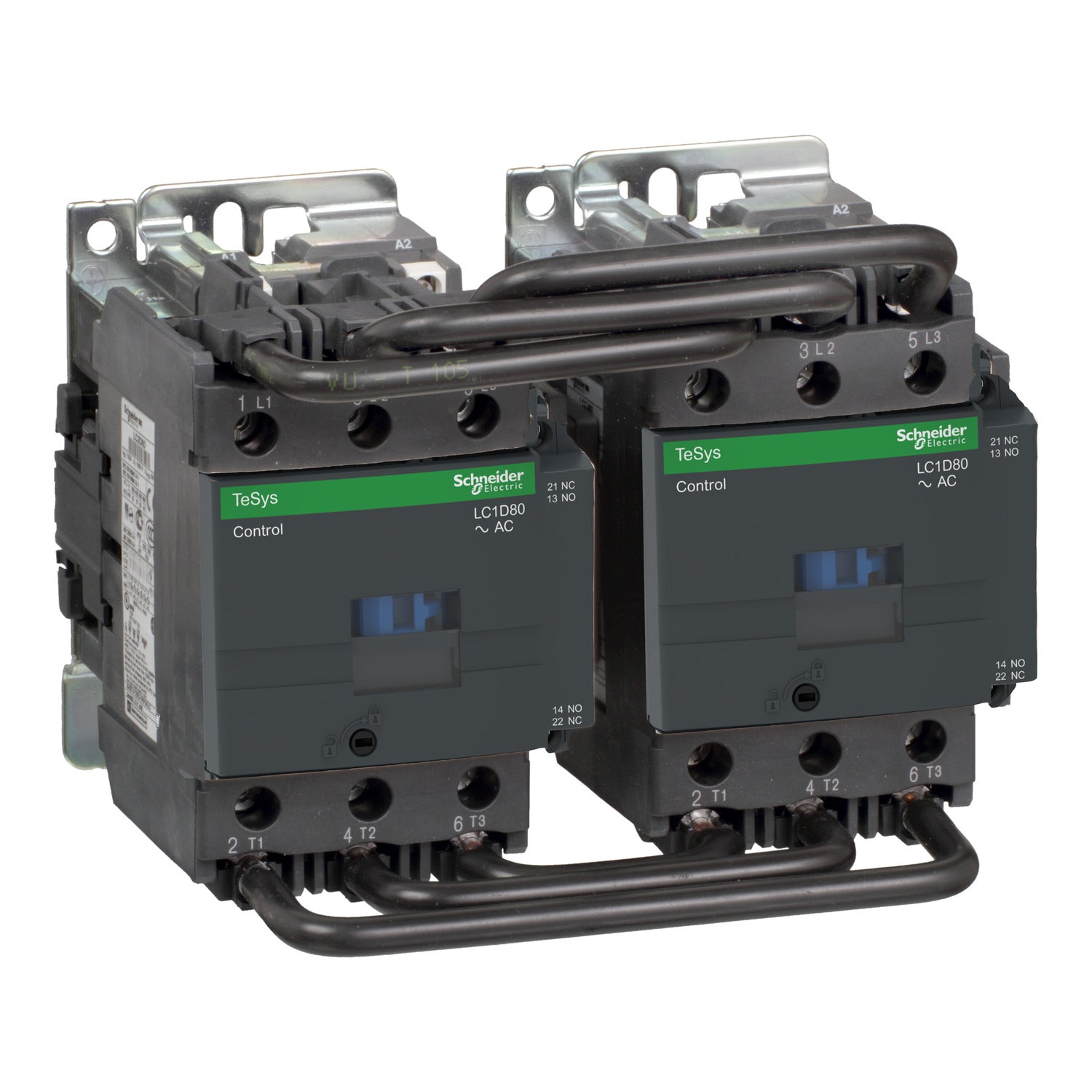 LC2D80P7 
TeSys D reversing contactor - 3P(3 NO) - AC-3 - <= 440 V 80 A - 230 V AC coil