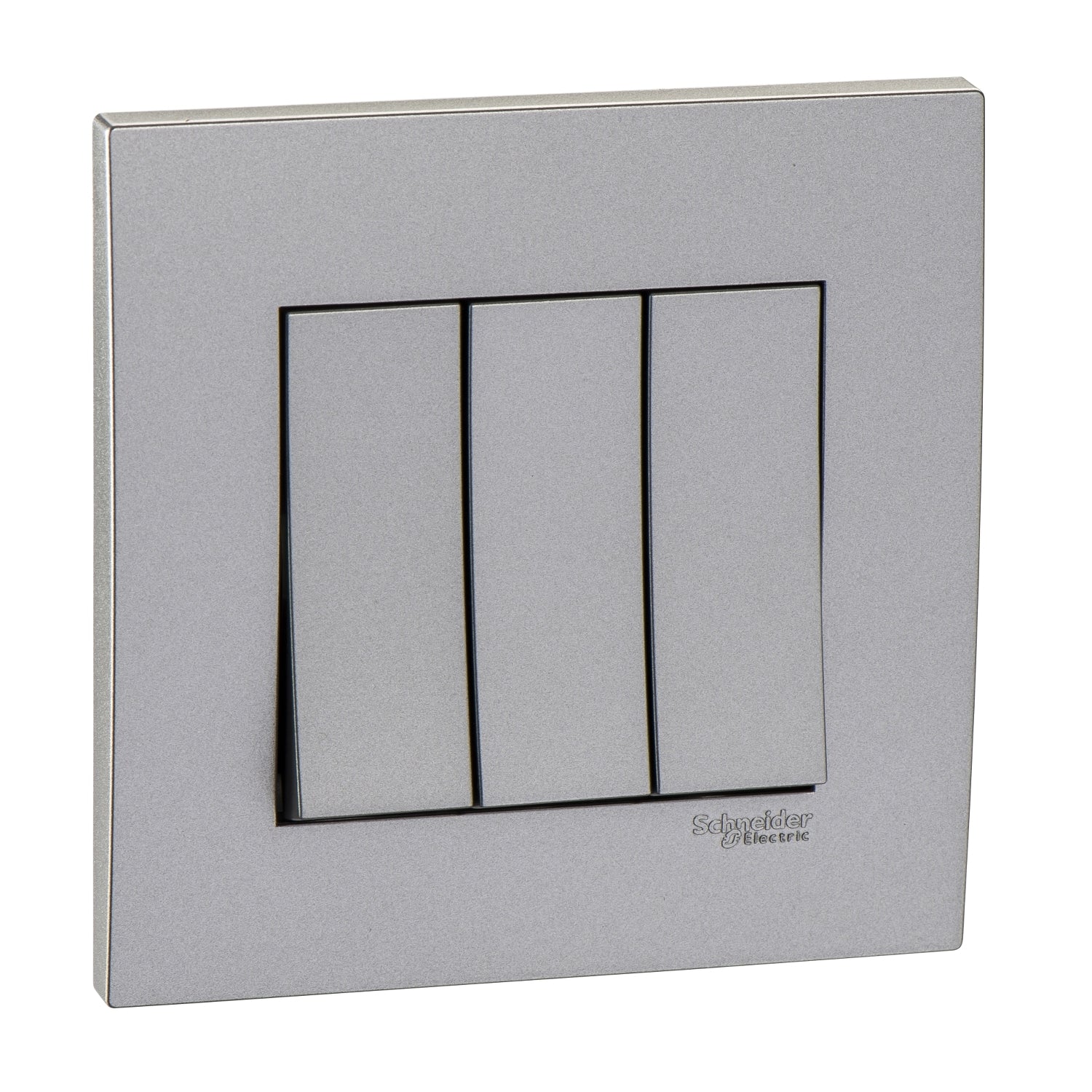 KB33_AS 
Vivace 16AX 250V 3gang 2Way Switch,Aluminium Silver