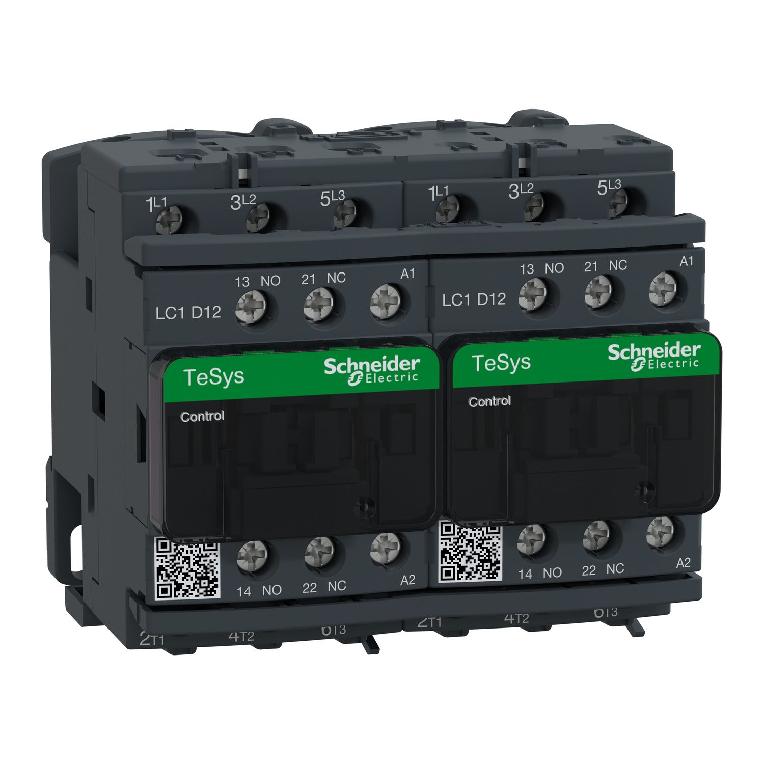 LC2D12P7 
TeSys D reversing contactor - 3P(3 NO) - AC-3 - <= 440 V 12 A - 230 V AC coil
