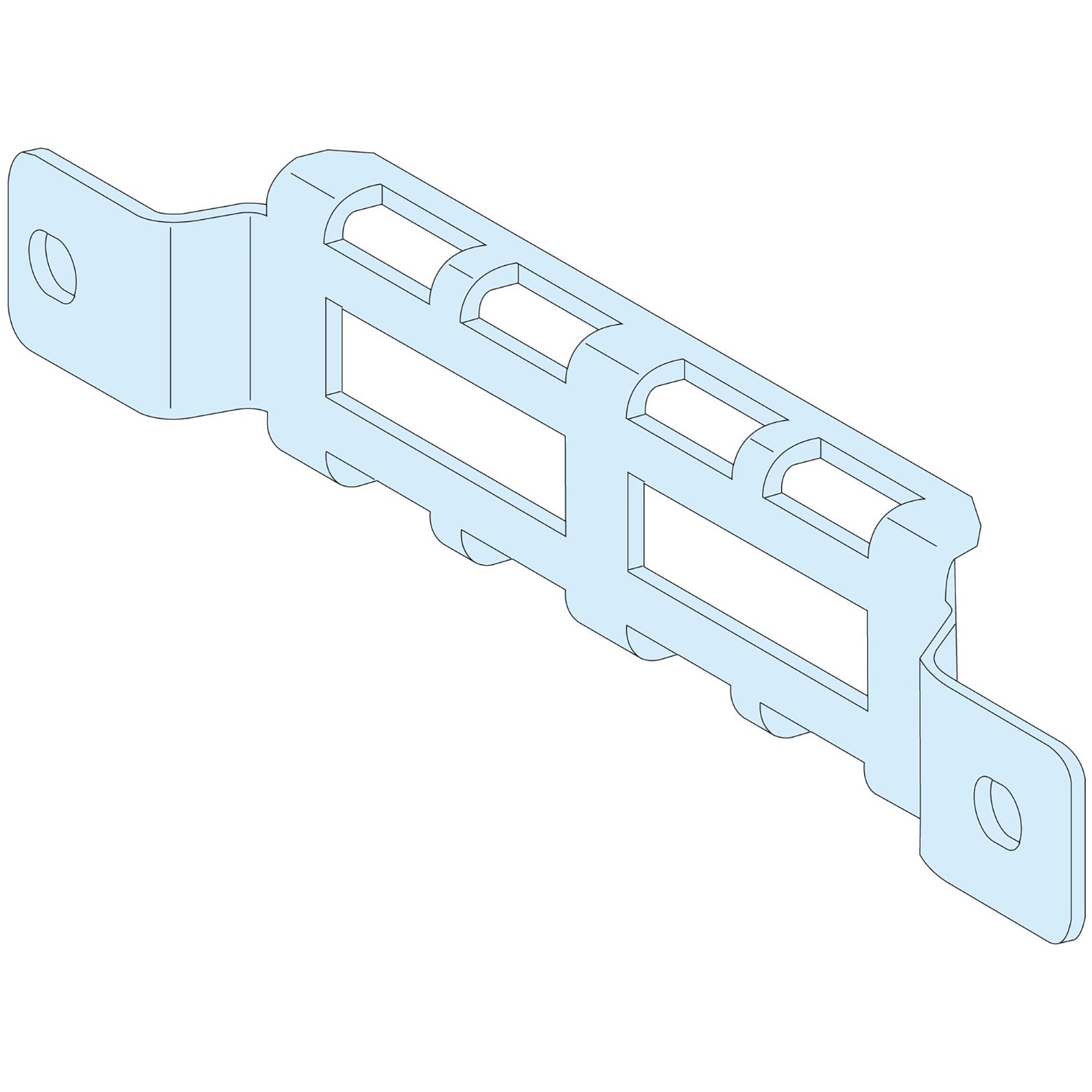 LVS08794 4 CABLE TIE SUPPORTS D400