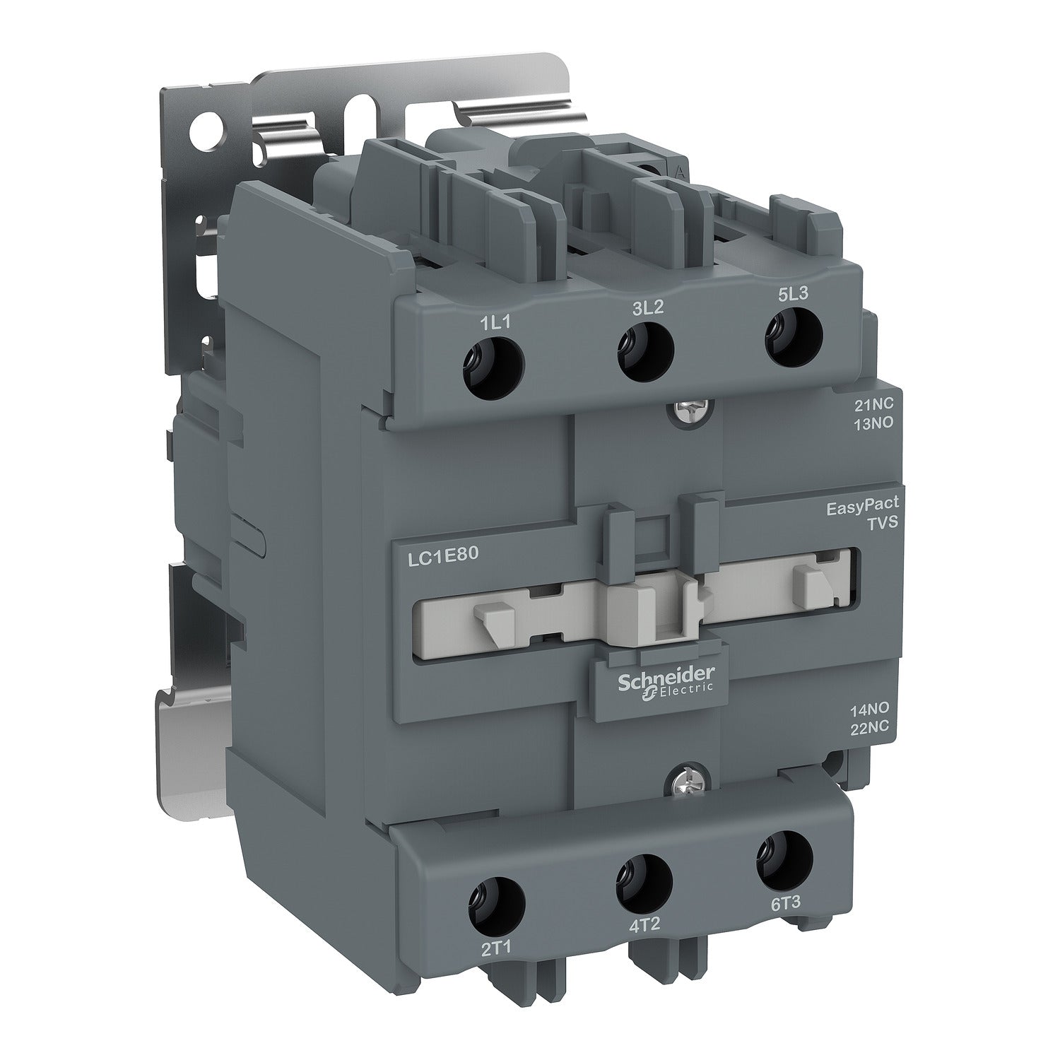 LC1E80N5 
EasyPact TVS contactor 3P(3 NO) - AC-3 - <= 440 V 80A - 415 V AC coil