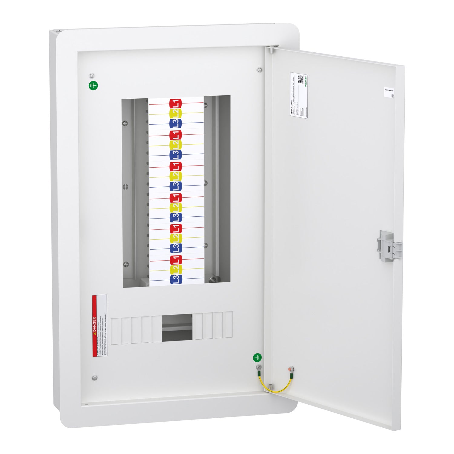 DBV336MF DBSeT, 36 module, 125A Modular incomer, IP41 TPN