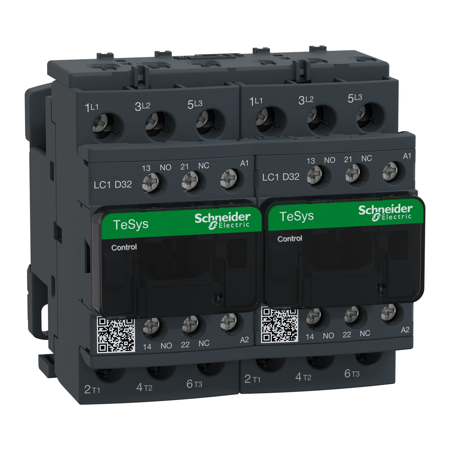 LC2D32P7 
TeSys D reversing contactor - 3P(3 NO) - AC-3 - <= 440 V 32 A - 230 V AC coil