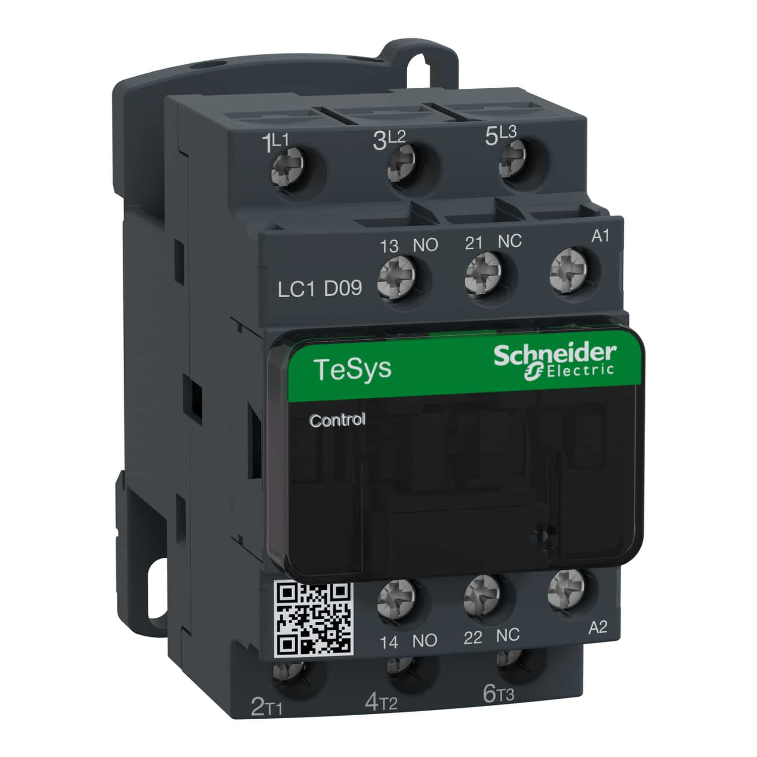 LC1D09M7 
Contactor, TeSys Deca, 3P(3NO), AC-3/AC-3e, <=440V, 9A, 220V AC 50/60Hz coil, screw clamp terminals