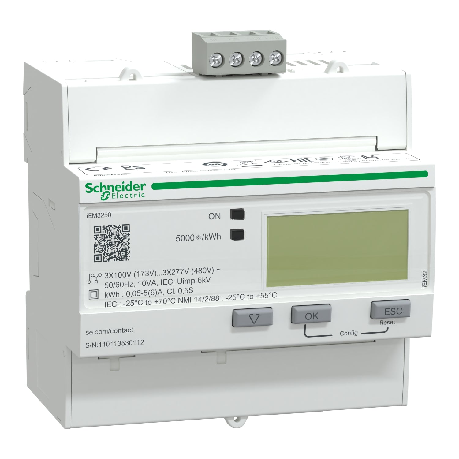 A9MEM3250 
iEM3250 energy meter - CT - Modbus