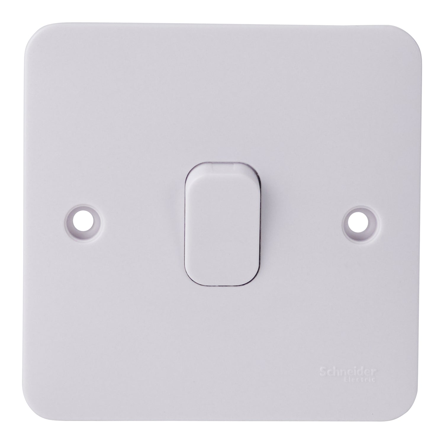 GGBL1011 
Lisse - 1-way plate switch - 1 gang - 10AX - white