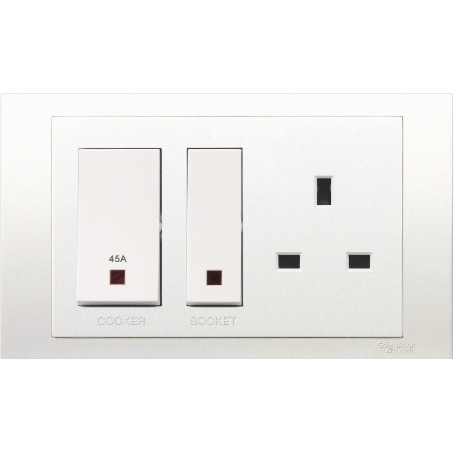 KBT15D45N 
Cooker control unit, Vivace, 45A, 250V, white