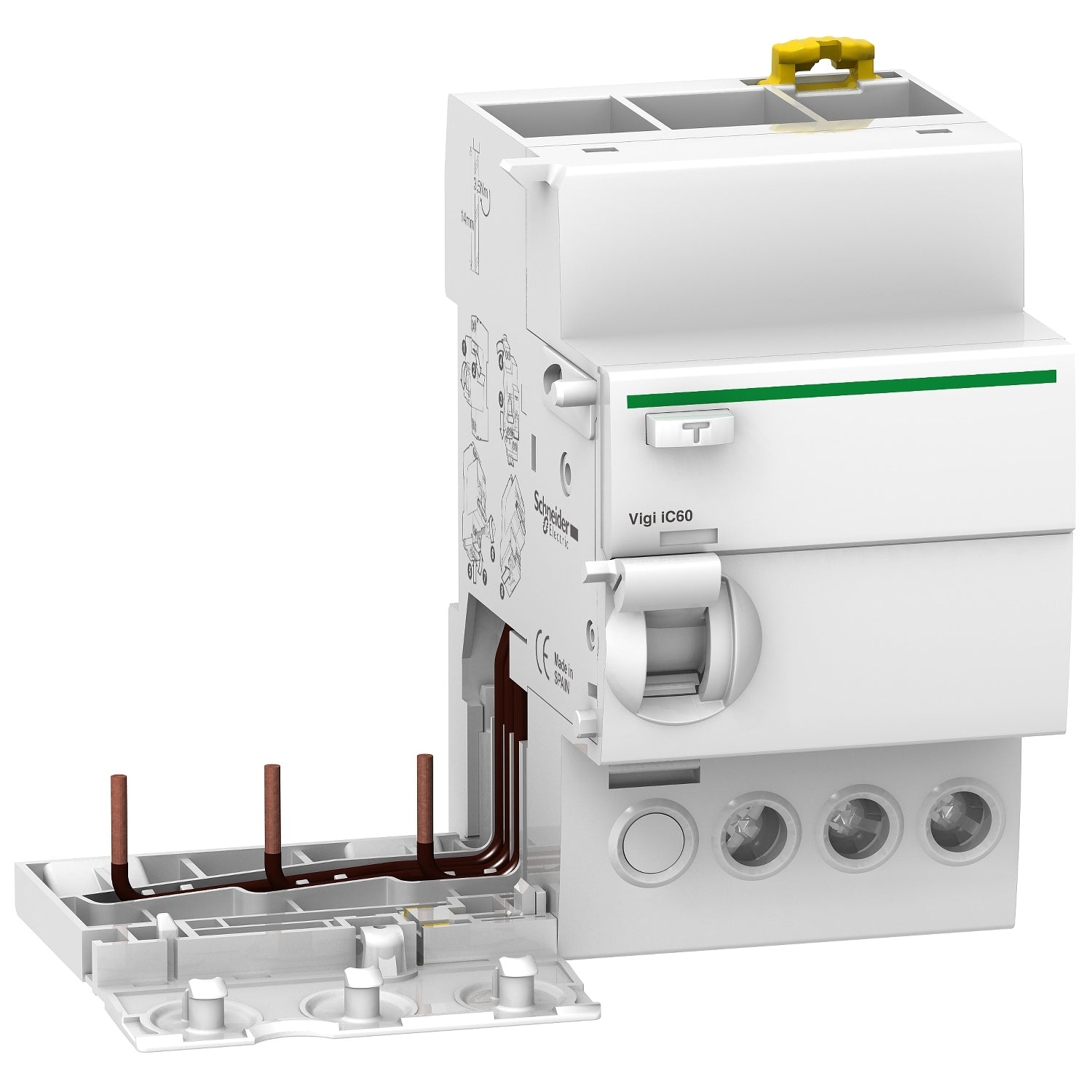 A9V44325 
Vigi iC60 - earth leakage add-on block - 3P - 25A - 300mA - AC type