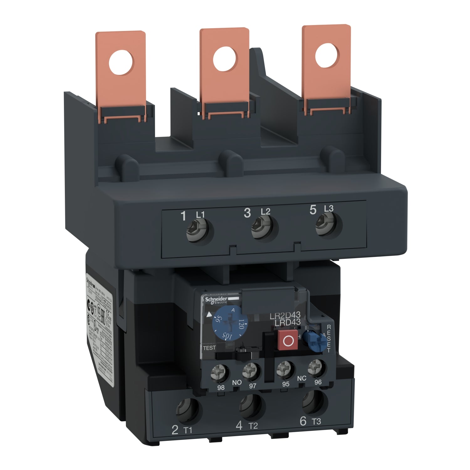 LRD4367 LRD4367 - TeSys LRD thermal overload relays - 95...120 A - class 10A