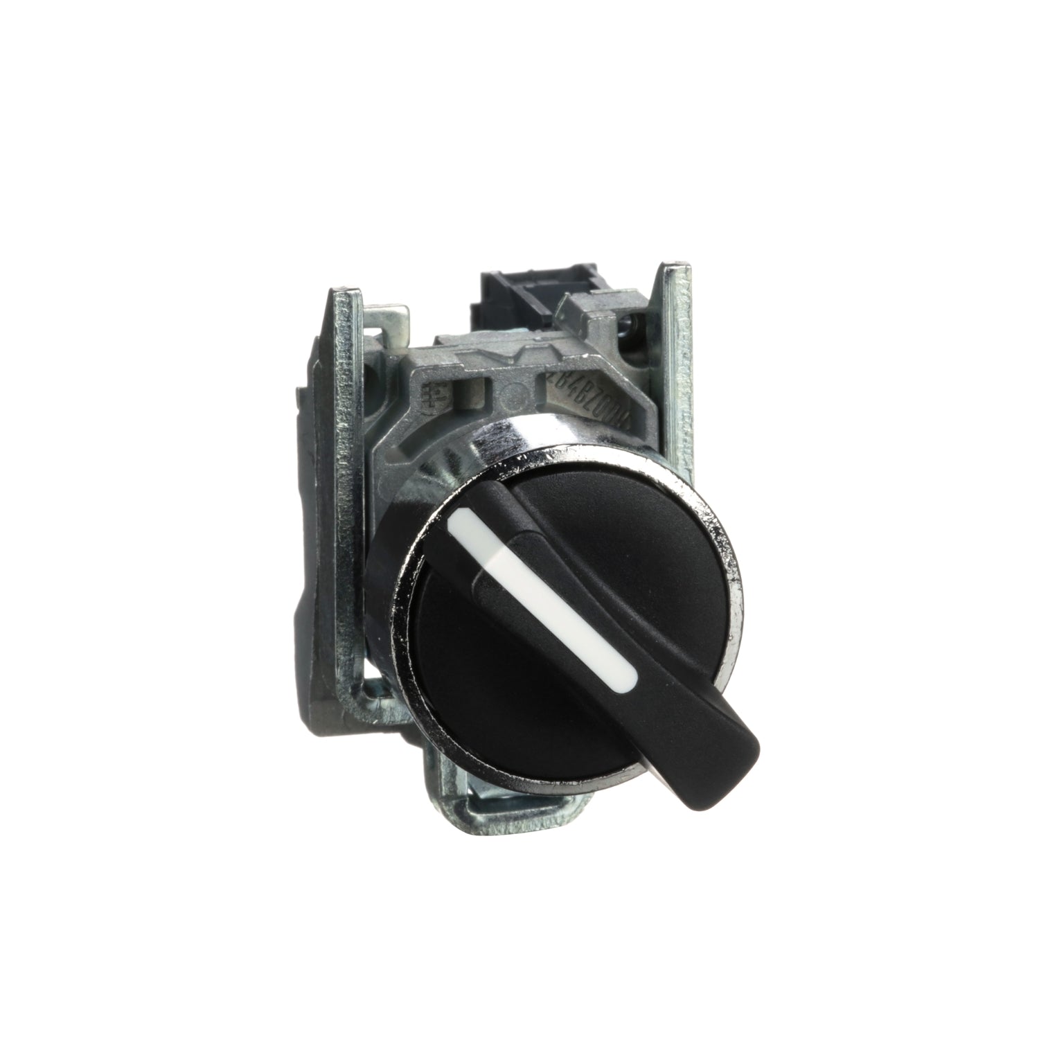 XB4BD21 XB4BD21 - Selector switch, metal, black, Ø22, 2 positions, stay put, 1 NO