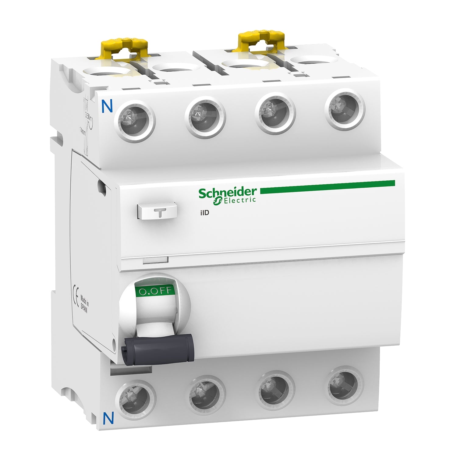 A9R41463 Residual current circuit breaker (RCCB), Acti9 iID, 4P, 63A, AC type, 30mA