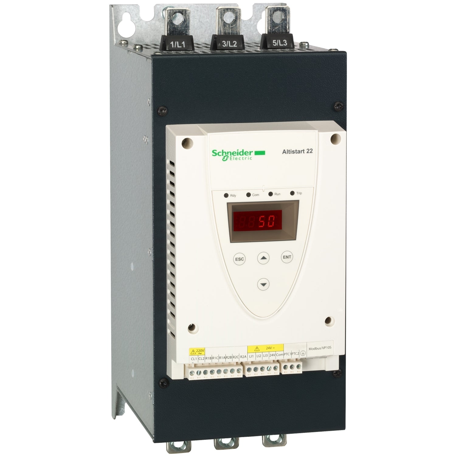 ATS22C11Q 
soft starter-ATS22-control 220V-power 230V(39kW)/400-440V(55kW)