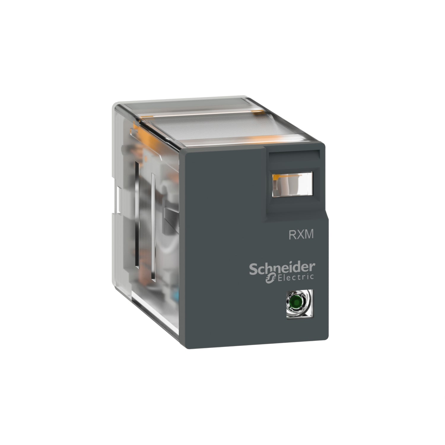 RXM2LB2BD Harmony, Miniature plug-in relay, 5 A, 2 CO, with LED, 24 V DC