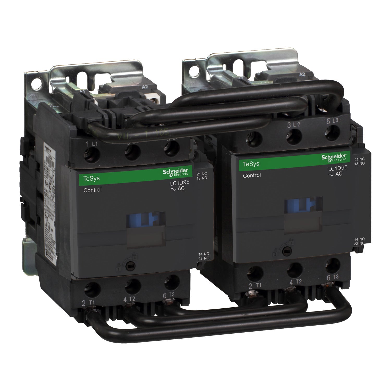 LC2D95P7 
TeSys D reversing contactor - 3P(3 NO) - AC-3 - <= 440 V 95 A - 230 V AC coil